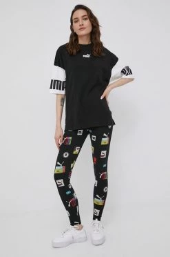 Γυναικεία Κολάν Puma χρώμα: μαύρο -Puma Κατάστημα unnamed file 2876