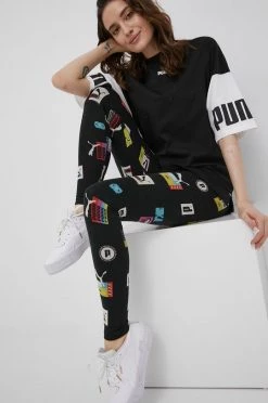 Γυναικεία Κολάν Puma χρώμα: μαύρο -Puma Κατάστημα unnamed file 2877