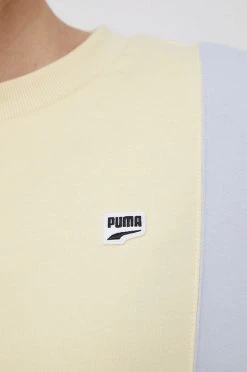Γυναικεία Χωρίς φερμουάρ Βαμβακερή μπλούζα Puma χρώμα: κίτρινο, -Puma Κατάστημα unnamed file 2927