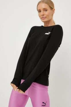 Γυναικεία Μακρυμάνικο Βαμβακερή μπλούζα με μακριά μανίκια Puma μαύρο -Puma Κατάστημα unnamed file 30