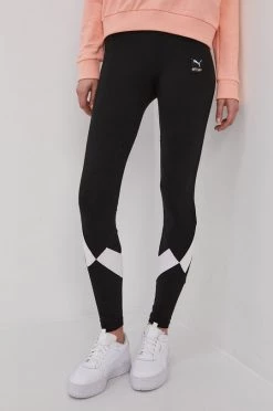 Γυναικεία Κολάν Puma χρώμα: μαύρο