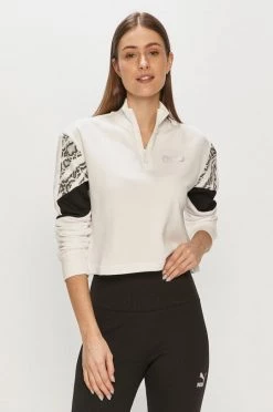 Γυναικεία Χωρίς φερμουάρ Μπλούζα Puma χρώμα: άσπρο