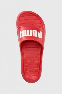 Γυναικεία Σαγιονάρες Παντόφλες Puma V2 Lite , χρώμα: κόκκινο -Puma Κατάστημα unnamed file 3140