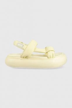 Γυναικεία Σανδάλια Δερμάτινα σανδάλια Puma Suede Mayu Summer Wns κίτρινο