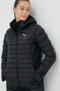 Γυναικεία Μακριά μπουφάν Μπουφάν Puma μαύρο,