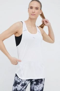 Γυναικεία Αμάνικος Τοπ για τρέξιμο Puma Marathon άσπρο -Puma Κατάστημα unnamed file 3236