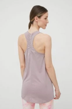 Γυναικεία Αμάνικος Τοπ προπόνησης Puma Studio Foundation μοβ