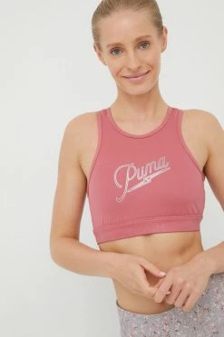 Γυναικεία Αθλητικά σουτιέν Αθλητικό σουτιέν Puma Moto ροζ