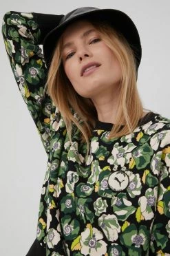 Γυναικεία Χωρίς φερμουάρ Βαμβακερή μπλούζα Puma Puma X Liberty χρώμα: πράσινο -Puma Κατάστημα unnamed file 3347