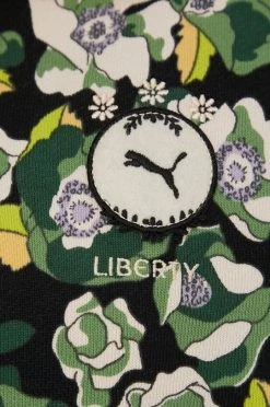 Γυναικεία Χωρίς φερμουάρ Βαμβακερή μπλούζα Puma Puma X Liberty χρώμα: πράσινο -Puma Κατάστημα unnamed file 3348