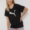 Γυναικεία Κοντομάνικο Μπλουζάκι Puma χρώμα: μαύρο