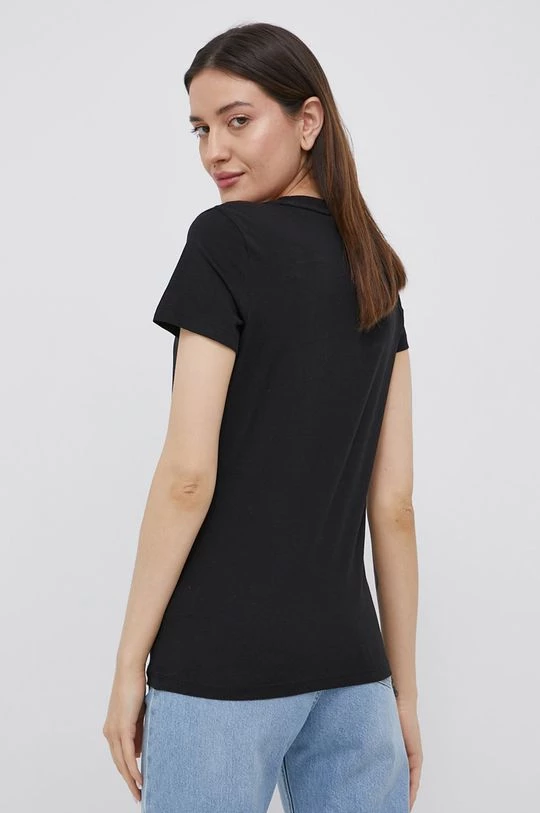 Γυναικεία Κοντομάνικο Βαμβακερό μπλουζάκι Puma μαύρο 3 Γυναικεία Κοντομάνικο Βαμβακερό μπλουζάκι Puma μαύρο - Image 3