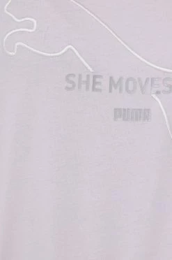 Γυναικεία Κοντομάνικο Μπλουζάκι Puma χρώμα: μοβ -Puma Κατάστημα unnamed file 3399