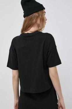 Γυναικεία Κοντομάνικο Μπλουζάκι Puma χρώμα: μαύρο -Puma Κατάστημα unnamed file 3424