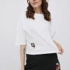 Γυναικεία Κοντομάνικο Βαμβακερό μπλουζάκι Puma άσπρο