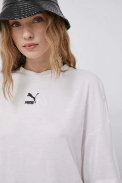 Γυναικεία Κοντομάνικο Μπλουζάκι Puma χρώμα: άσπρο -Puma Κατάστημα unnamed file 3444