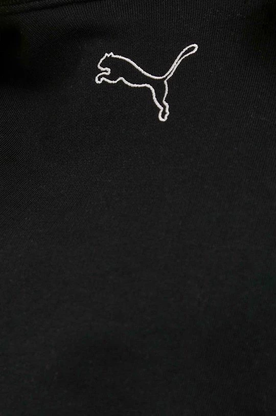 Γυναικεία Χωρίς φερμουάρ Βαμβακερή μπλούζα Puma χρώμα: μαύρο, 5 Γυναικεία Χωρίς φερμουάρ Βαμβακερή μπλούζα Puma χρώμα: μαύρο, - Image 5
