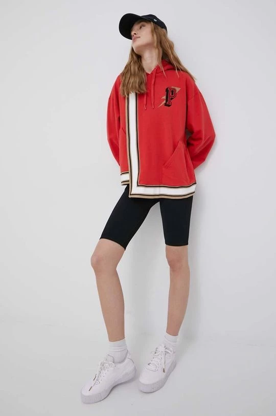 Γυναικεία Χωρίς φερμουάρ Μπλούζα Puma Title Nine χρώμα: κόκκινο, 2 Γυναικεία Χωρίς φερμουάρ Μπλούζα Puma Title Nine χρώμα: κόκκινο, - Image 2