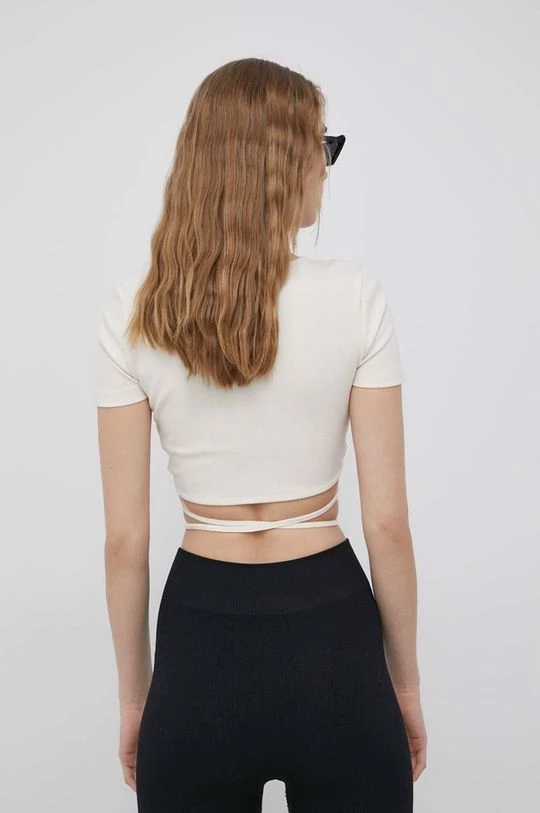 Γυναικεία Κοντομάνικο Top Puma χρώμα: μπεζ 3 Γυναικεία Κοντομάνικο Top Puma χρώμα: μπεζ - Image 3