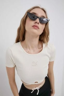 Γυναικεία Κοντομάνικο Top Puma χρώμα: μπεζ 8 Γυναικεία Κοντομάνικο Top Puma χρώμα: μπεζ -Puma Κατάστημα unnamed file 3468