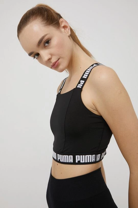Γυναικεία Αμάνικος Τοπ προπόνησης Puma Strong μαύρο 1 Γυναικεία Αμάνικος Τοπ προπόνησης Puma Strong μαύρο