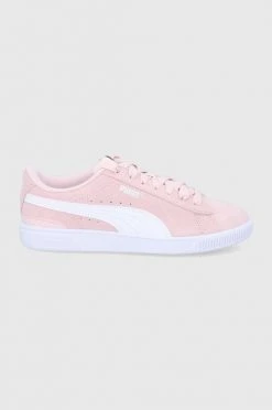 Γυναικεία Sneakers Σουέτ παπούτσια Puma Vikky V3 ροζ