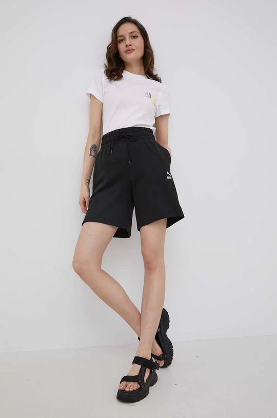 Γυναικεία Κοντομάνικο Βαμβακερό μπλουζάκι Puma άσπρο 2 Γυναικεία Κοντομάνικο Βαμβακερό μπλουζάκι Puma άσπρο - Image 2