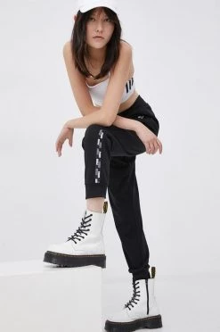 Γυναικεία Παντελόνια φόρμας Puma - Παντελόνι ανοιχτό γκρι