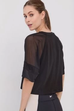 Γυναικεία Κοντομάνικο Μπλουζάκι Puma χρώμα: μαύρο -Puma Κατάστημα unnamed file 3548