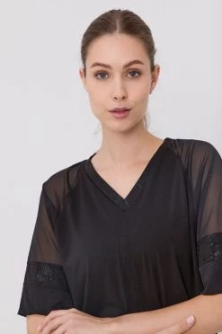 Γυναικεία Κοντομάνικο Μπλουζάκι Puma χρώμα: μαύρο -Puma Κατάστημα unnamed file 3549