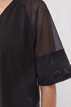 Γυναικεία Κοντομάνικο Μπλουζάκι Puma χρώμα: μαύρο -Puma Κατάστημα unnamed file 3550