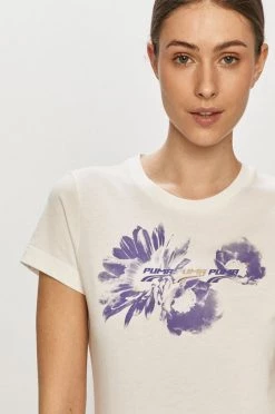 Γυναικεία Κοντομάνικο Μπλουζάκι Puma άσπρο