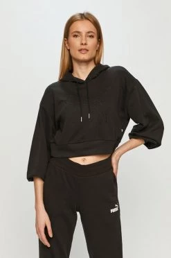 Γυναικεία Χωρίς φερμουάρ Μπλούζα Puma χρώμα: μαύρο