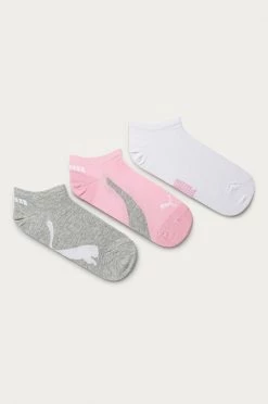 Γυναικεία Puma - Κάλτσες (3-pack) ανοιχτό γκρι