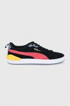 Γυναικεία Sneakers Σουέτ παπούτσια Puma Suede Bloc μαύρο