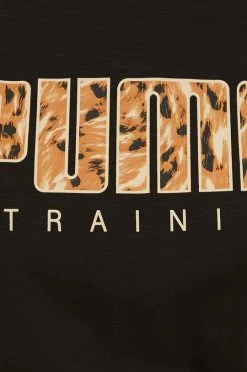 Γυναικεία Κοντομάνικο Μπλουζάκι προπόνησης Puma Performance Logo μαύρο -Puma Κατάστημα unnamed file 3730