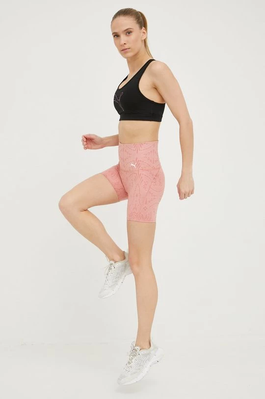Γυναικεία Σορτς προπόνησης Puma Studio ροζ 2 Γυναικεία Σορτς προπόνησης Puma Studio ροζ - Image 2