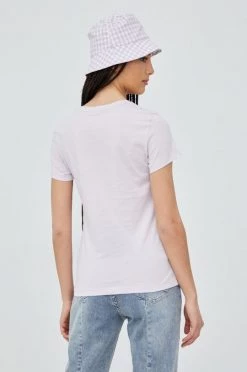 Γυναικεία Κοντομάνικο Παιδικό βαμβακερό μπλουζάκι Puma μοβ -Puma Κατάστημα unnamed file 3773