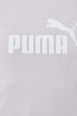 Γυναικεία Κοντομάνικο Παιδικό βαμβακερό μπλουζάκι Puma μοβ -Puma Κατάστημα unnamed file 3775