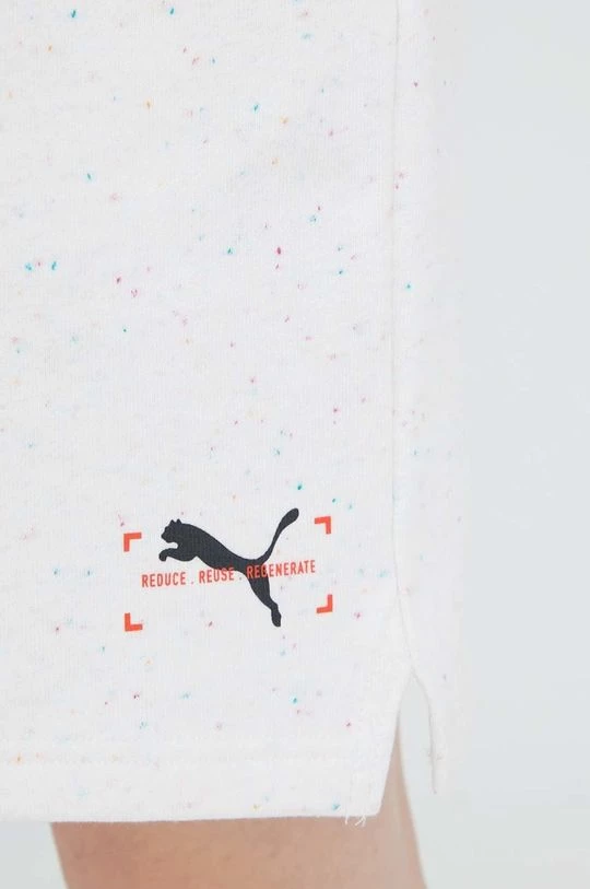 Γυναικεία Σορτς Βαμβακερό σορτσάκι Puma άσπρο, 5 Γυναικεία Σορτς Βαμβακερό σορτσάκι Puma άσπρο, - Image 5