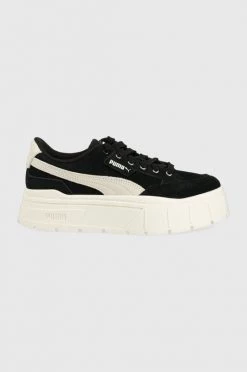 Γυναικεία Sneakers Σουέτ αθλητικά παπούτσια Puma Mayze Stack Dc5 Wns μαύρο