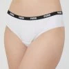 Γυναικεία Σλιπ Puma Βραζιλιάνικο στρίνγκ (2-pack) λευκό