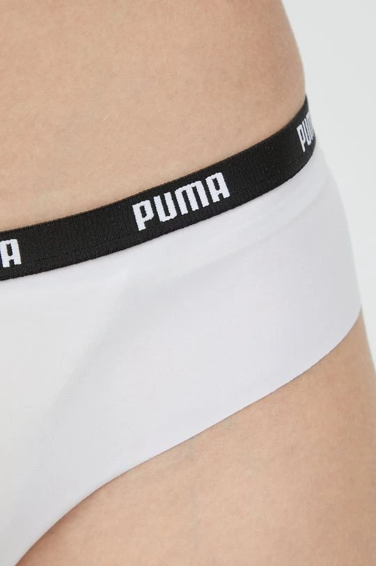 Γυναικεία Σλιπ Puma Βραζιλιάνικο στρίνγκ (2-pack) λευκό 3 Γυναικεία Σλιπ Puma Βραζιλιάνικο στρίνγκ (2-pack) λευκό - Image 3