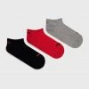 Γυναικεία Puma - Κάλτσες (3-pack) κόκκινο