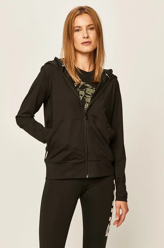 Γυναικεία Με φερμουάρ Puma - Μπλούζα μαύρο 2 Γυναικεία Με φερμουάρ Puma - Μπλούζα μαύρο - Image 2