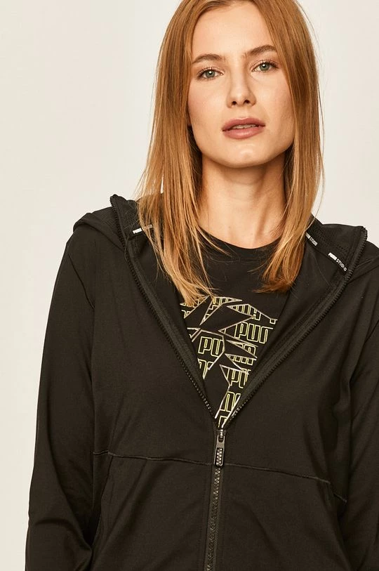 Γυναικεία Με φερμουάρ Puma - Μπλούζα μαύρο 4 Γυναικεία Με φερμουάρ Puma - Μπλούζα μαύρο - Image 4