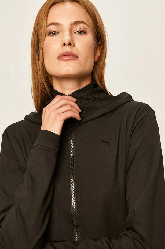 Γυναικεία Με φερμουάρ Puma - Μπλούζα μαύρο 5 Γυναικεία Με φερμουάρ Puma - Μπλούζα μαύρο - Image 5