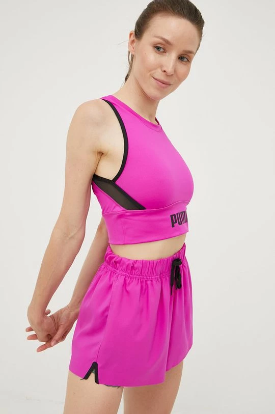 Γυναικεία Αμάνικος Τοπ προπόνησης Puma ροζ 3 Γυναικεία Αμάνικος Τοπ προπόνησης Puma ροζ - Image 3
