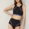 Γυναικεία Μπικίνι Σουτιέν κολύμβησης Puma μαύρο