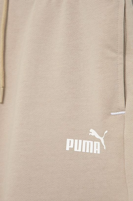 Γυναικεία Σορτς Παιδικό βαμβακερό σορτς Puma μπεζ, 3 Γυναικεία Σορτς Παιδικό βαμβακερό σορτς Puma μπεζ, - Image 3